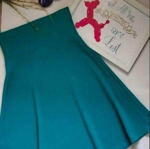 LulaRoe A-line midi skirt